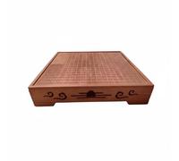 FytStycale Chinese Chess and Go Set Solid Hardwood-in-1 Chess Board Gift Choice Wooden Strategy Board for Adults, Kids, Tabletop Play, Large Go And Chess Board No Pieces