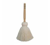 FytStycale Chinese Crepe Brush Comfortable Grip Pancake Batter Mop Smooth Finish Wooden Handle Batter Brush for Home Cooks, Professional Chefs, Comm Upgraded