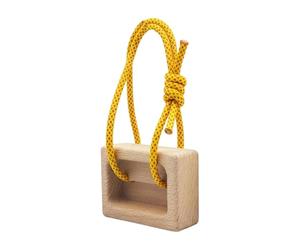 FytStycale Climbing Wooden Indoor Outdoor Sturdy Upper Body Workout Rock Climbing Training Pull Up Fingerboard, 1pc
