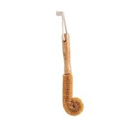 FytStycale Coconut Fiber Brush for Bottles, Hangable Cup Cleaner with Wooden Grip, Multi, 24cmx5cm