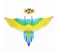FytStycale Colorful Parrot Cape Costume, Yellow, M
