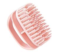 FytStycale Compact Shampoo Brush for Massaging The Scalp, Usable on Dry Or Wet Hair. Practical and Comfortable Washing Brush, Pink