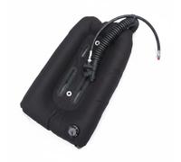 FytStycale Donut Wing Bladder Dive Inflation Mechanism Back Inflate Wing Large Corrugated Hose Buoyancy Compensator for Divers, Underwater, Black