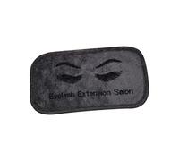 FytStycale Eyelash Extension Forehead Pad Microfiber Lash Grafting Forehead Protector Pallet Tray Reusable Gasket Pallet Holder Soft Skin Friendly Suitable for P, Gray, 9cmx19cm