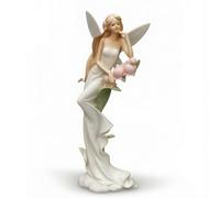 FytStycale Fairy Figurine with Delicate Appendages Carved Fairy Statue with Delicate Appendages Elegant Ornament for Living Room, Garden, Lily Of The Valley Fairy