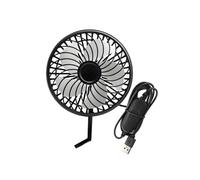 FytStycale Fan with Mirror Mount USB-Powered Electric Fan 3-Speed for Commuters, Delivery Riders, Summer Rides