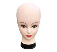 FytStycale Female Mannequin Head Cosmetology Makeup Model Multipurpose Headwear Display