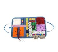 FytStycale Fidget Blanket Comforting with Handle Practical Folded Toy Sensory Mat for Nursing Homes