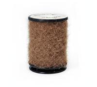 FytStycale Fishing Line Nymph Body Chenille Tying Material Outline Line Fiber Thread With Easy Shaping For Detailed Fly Tying Work Suitable for stream fishing, Brown 20M