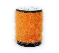 FytStycale Fishing Line Nymph Body Chenille Tying Material Outline Line Fiber Thread With Easy Shaping For Detailed Fly Tying Work Suitable for stream fishing, Orange 20M