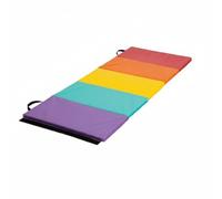 FytStycale Folding Fitness Pad Gymnastics Mat Exercise Mat Tumbling Mat With PVC And Sponge Core For Everyday Practice And Play Area Setup Suitable for Kids Adults Home Gym