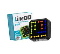 FytStycale Game Machine for Children, Portable Electronic Puzzle Game for Learning Toes, Black