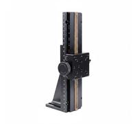 FytStycale Gear Gear-Lift Table Dovetail Slide Stage Machine Part for Engineers, Workbench, LWZ60-L250 Z-axis Vertical Lift Stage, 250mm Length, 210mm Stroke, 0.46kg Weight