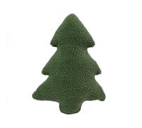 FytStycale Green Xmas Tree Throw Pillow for Nursery and Holiday Decor, Rhombus 30cm