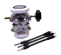 FytStycale Guitar Brace Repair Jack Tool Professional Jack Luthier Cracking Repair Accessory Metal Frame Suitable for Maintaining Necks Acoustic Guitar Repairs W, White