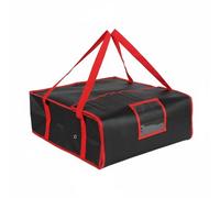 FytStycale Insulated Pizza Conveyance Bag Reusable Meal Carrier Bag Closure Commercial Food Delivery Container for Catering, 50x50x15cm