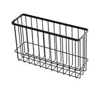 FytStycale Iron Wire Hanging Storage Basket, Kitchen Cabinet Door Storage Box, Mesh Holder Book Shelf, S
