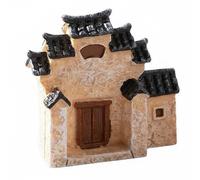 FytStycale Jiangnan Design Building Model Retro Design Ancient Chinese Architecture Model Detailed Craftsmanship Ancient Chinese Architecture Figurine, Window Door