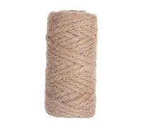 FytStycale Jute for Braided Rope Packing String Crafts Garden Rope Kitchen String Handmade DIY Artworks Suitable for Kitchen Home Gift Wrapping, 5mm Jute
