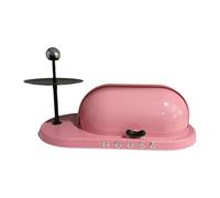FytStycale Key Tray As A Versatile Organizer and Decorative Figure. A Practical Entrance Bowl and Key Box Made of Sturdy PP for The Hallway and The Work, Pink