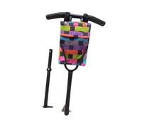 FytStycale Kids Tricycle Push Handle Double Detachable Bike Handle Balance Replacement Thickened Steel Ergonomic Grip Suitable for Parent-assisted Ridin, with Base Rod Bag