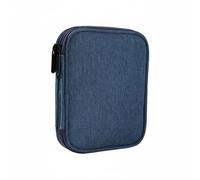 FytStycale Knitting Storage Pouch Crochet Hook Case Organizer Bag Holder With That Fits Backpacks And Luggage Suitable for travel commuting crafting meetups home organization, Dark Blue