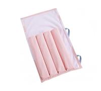 FytStycale Mahjong Tile Bag Strapped Foldable Racks and Pushers Tile Bag Rectangular Empty Mahjong Case, Pink, 20.5in 16.3in