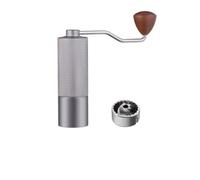 FytStycale Manual Coffee Grinder Hand Crank Coffee Mill Burr Coffee Maker Bean Grinder with Portable Lightweight Build and, Array, Gunmetal Gray, 5-Star Burr