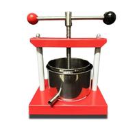 FytStycale Manual Press Fruit Press Juice Press Cider Press With Stainless Steel Basket And Smooth Drain Channel Sturdy Frame For Stability suitable for home juicing small kitchens food processing