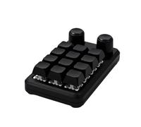 FytStycale Mechanical Shortcut Pad Hot-Swappable 12-Key Customizable Keypad RGB Backlit Shortcut Keypad with Knobs for Gaming Enthusiasts, Video Editors