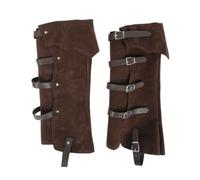 FytStycale Medieval Boot Covers with Straps | Flat Heel Form, leg wraps with Adjustable Buckles, Unisex, Footwear, for Cosplay, Stage Performances, Cosplayers