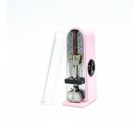FytStycale Mini Mechanical Metronome No Required Portable Tempo Counter Wind up Beat Timer for Students , Pink