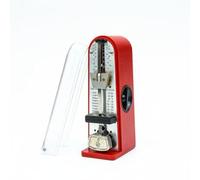 FytStycale Mini Mechanical Metronome No Required Portable Tempo Counter Wind up Beat Timer for Students , Red