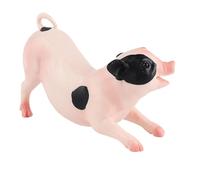 FytStycale Model Figure, Collector's Item, Unique Handcrafted Item, Farm Animal Figure, Educational Toy, Gift Idea for The Desk, Lying Down