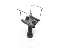 FytStycale Model Painting Stand Sturdy Paint Stand Spray Work Multifunctional Base Holder Professional Bracket Acrylic Stainless Steel Suitable for Model, Rotating