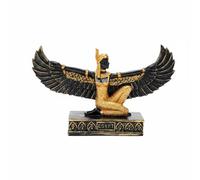 FytStycale Mythological Deity Figurine Black and Gold Ancient Nile Valley Figurine Statue for Mythology Fans