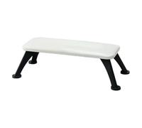FytStycale Nail Arm Rest Manicure Table Hand Pillow Support Table Mat Cushion Stand Manicure Hand Rest PU Leather Designed Suitable for, white with black leg