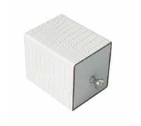 FytStycale Nail Tool Cleaning Box Dustproof Cuticle Trimmer Tool Cleaner Box Portable Container for Manicurists, White, White