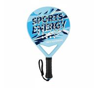 FytStycale Paddle Tennis Racket Lightweight Paddle Tennis Training Racquet Stable Control for Children, Team Play, Light Blue And Dark Blue Sports Energy Pattern