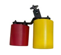 FytStycale Percussion Cowbell Drum Percussion Instrument Part Versatile Tone Zinc Alloy Structure Clear Notes Suitable for Student Practice School Music, Yellow Red