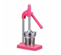 FytStycale Pomegranates Juicer Multi-Fruit Use Fruit Press Lemon Juicer for Market Stall, Pink
