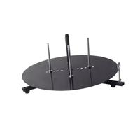 FytStycale Portable Cable Dispenser Rack, Efficient Cable Storage, Cable Dispenser with Smooth Rotation, Metal Wire Spool Holder for Electrics, 1 Tier 39cm