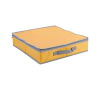 FytStycale Portable, Large, Foldable Sandbox with Lid, for Summer, Outdoor Use, Yellow