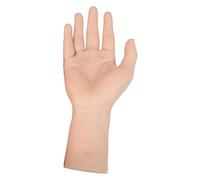 FytStycale Practice Hands Silicone Hand Model Manicure Training Practice Hand Prosthetic Soft Realistic Texture Suitable for Artists Training Di, right hand