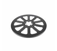 FytStycale Pulley Wheel Thickened Large Round Pulley Agricultural Implement Part, 43/44cm Large Wheel Without Groove
