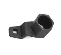 FytStycale Pulley Wrench Pulley Service Shaft Holder Socket Adapter Alloy Angled Body Cylindrical Socket End Coated Layer Suitable for Mechanics Workshop Home Garage DIY Engine tasks