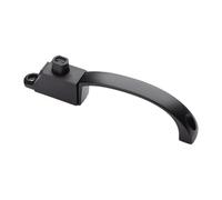 FytStycale Push Button Latch As Door Handle and Window Fitting Practical Push Door Opener and Door Fitting with Comfortable Handle Design for Use in The Home U, Black