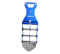 FytStycale Quick Release Tool Belt Buckle Universal Belt Clip Buckle Upgrade Aluminum Alloy Chain Clip for Electricians DIY Tool Bags, Blue Rotating