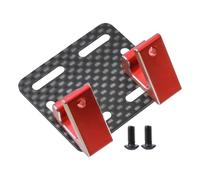 FytStycale RC Car Mounting Fixing Plate, DIY Upgrade Accessories, Electronic Mounting Parts, Easy Mounting Board, Red