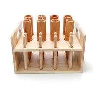 FytStycale Rhythm Percussion Instrument Exploratory Wooden Percussion Set with Rack Complete for Kids, Young Children, Kindergarten, Classroom